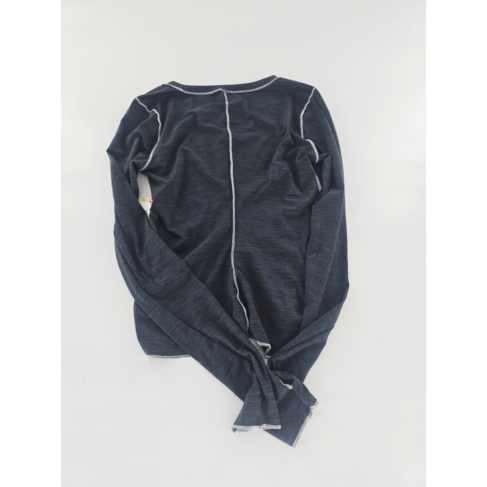 Free People FP Movement Right On Run Long Sleeve Shirt Black Size XSmall XS - Picture 7 of 8